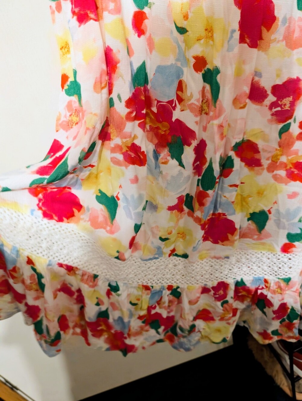 NWT Juicy Couture Floral Print Two-Piece Dress Set in Multicolor. Size Large - Picture 9 of 10